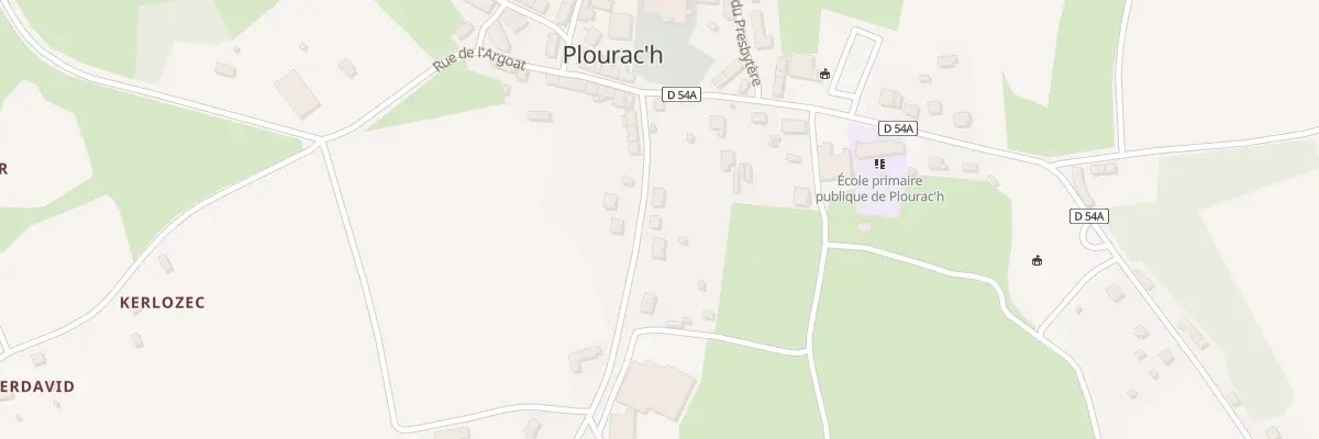 Plan du 3 Rue Kastel Ar Poder à Plourac’h