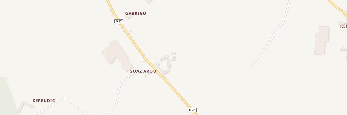Plan du 5127 Goasaro à Lanvellec