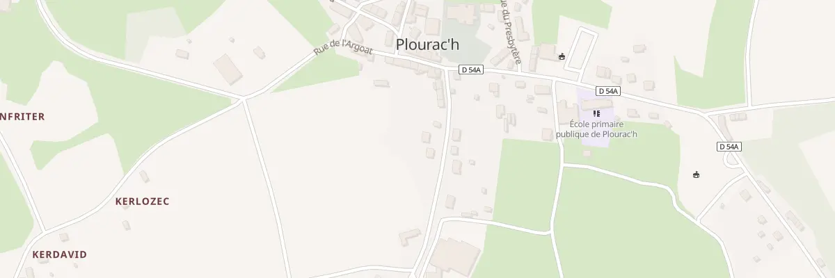 Plan du 10 Rue Kastel Ar Poder à Plourac’h