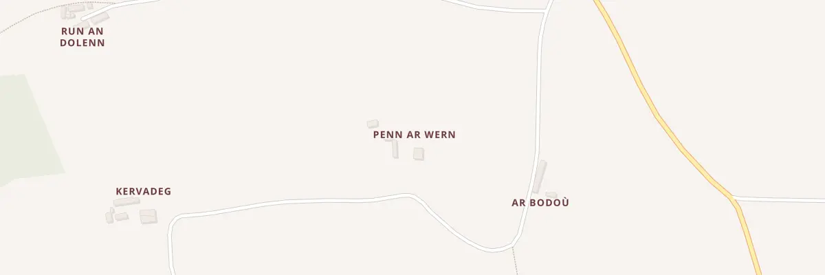 Plan du 5609 Pen Ar Vern à Plouzélambre