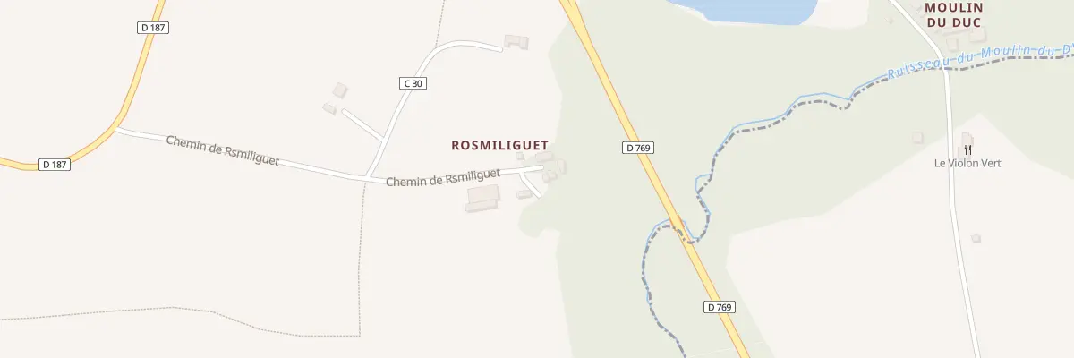 Plan du 5185 Rosmiliguet au Saint