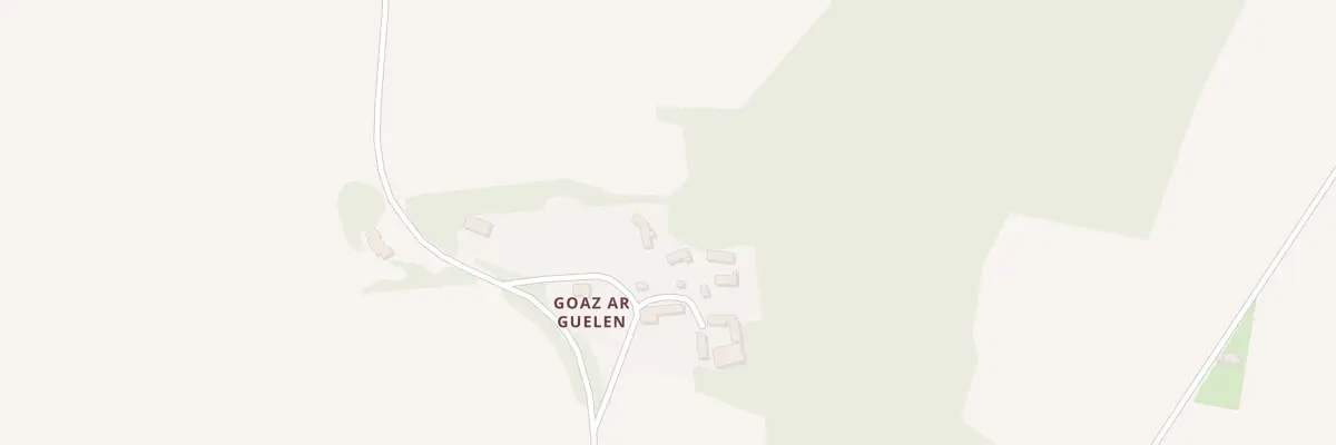 Plan du 1001 Goas Ar Guelen à Plounévézel