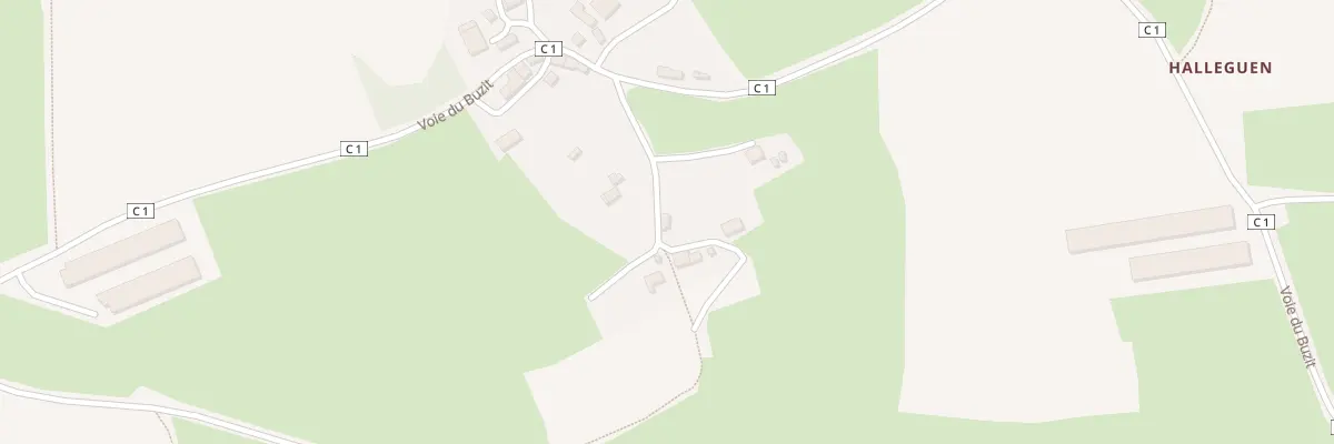 Plan du 5053 Le Buzit à Tréogan