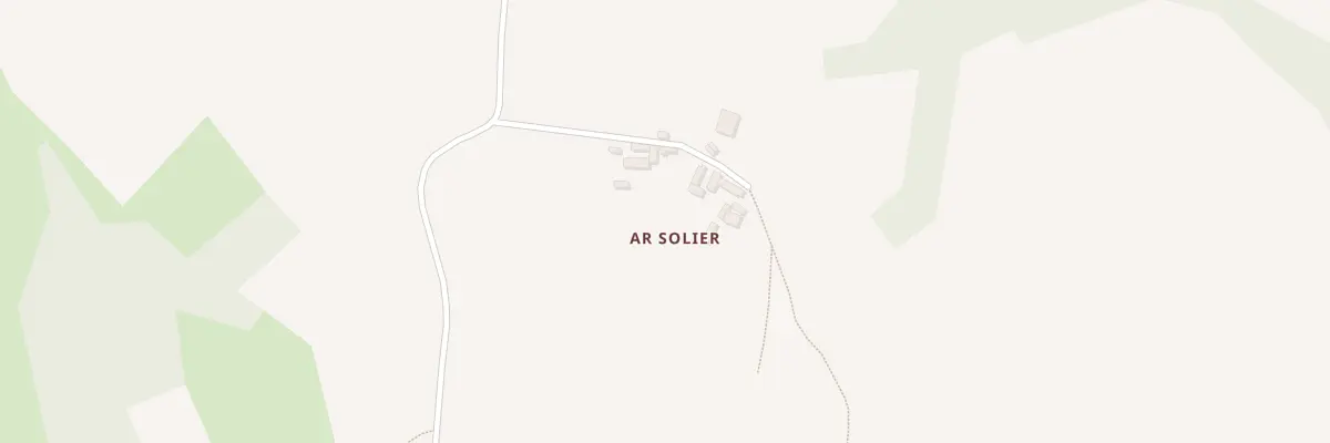 Plan du 8 Ar Solier à Plougras