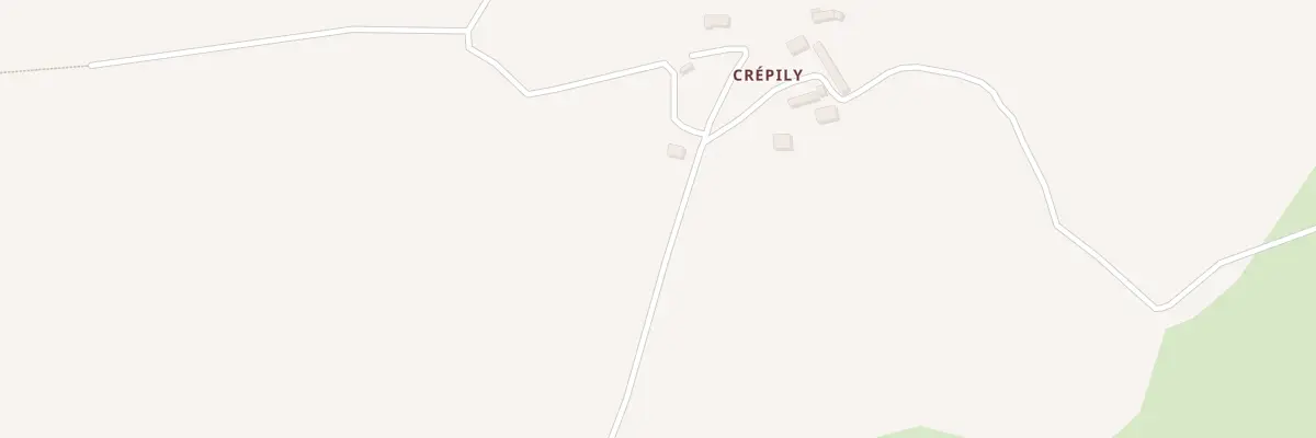 Plan du 486A Crepily à Querrien