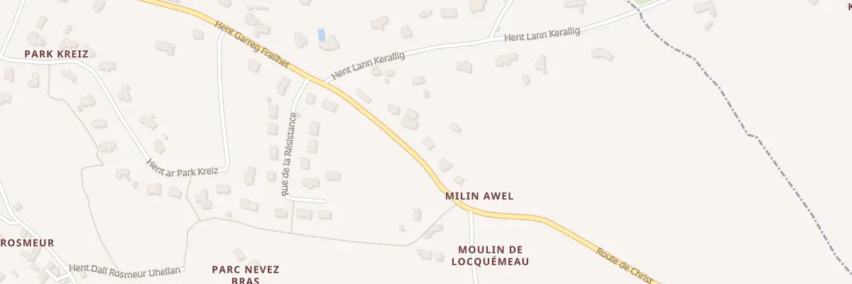 Plan du 5320A Moulin de Locquemeau à Trédrez-Locquémeau