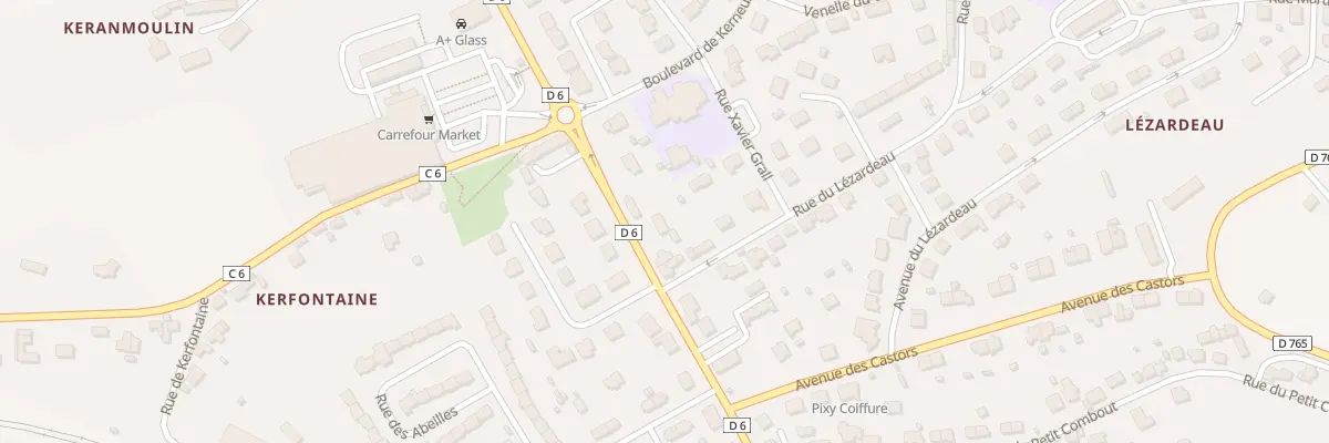 Plan du 106 Rue du Couédic à Quimperlé