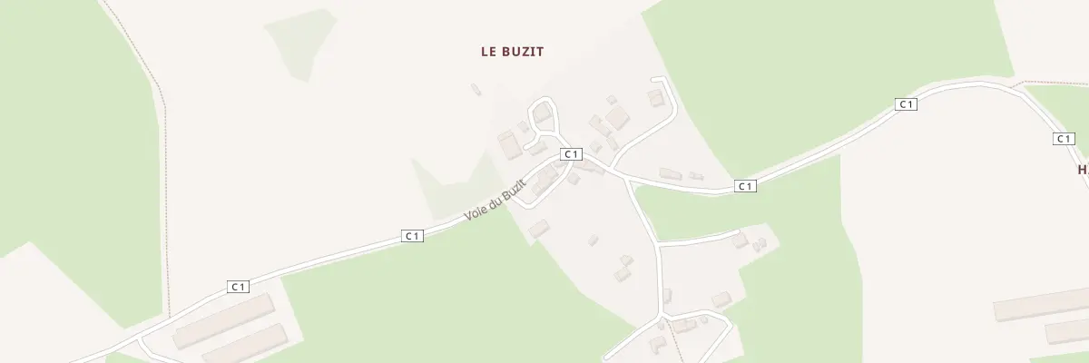 Plan du 10 Le Buzit à Tréogan