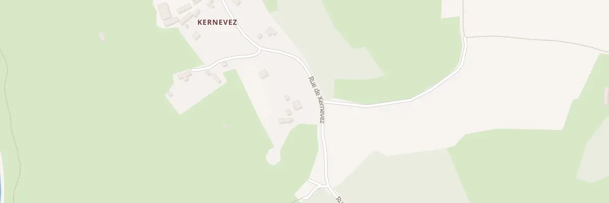 Plan du 88 Rue de Kernevez à Trébeurden