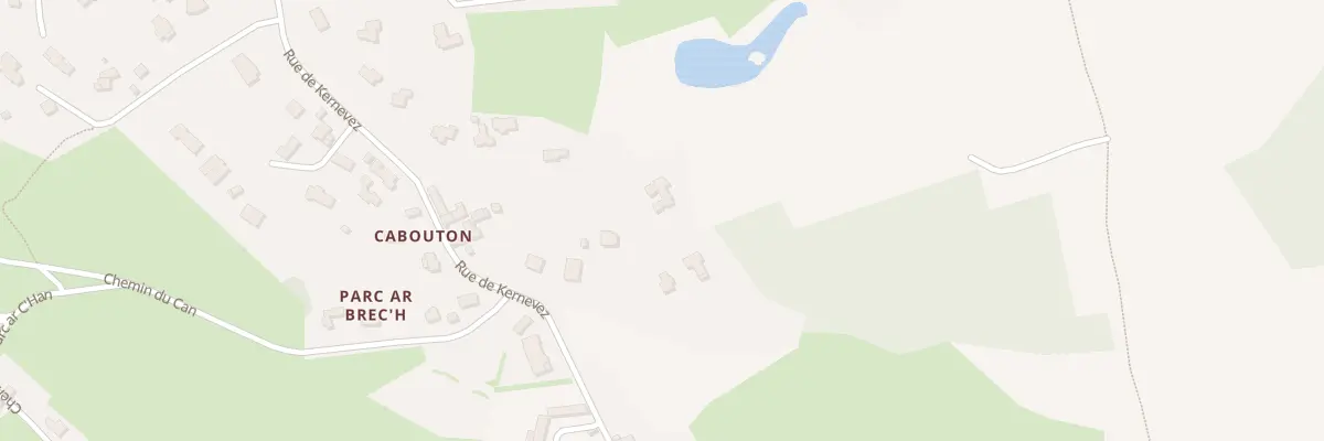 Plan du 47B Rue de Kernevez à Trébeurden