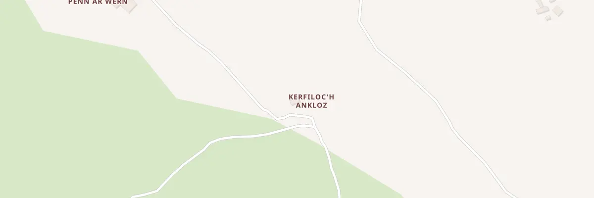 Plan du 1 Kerfiloc’h an Clos à Plougras