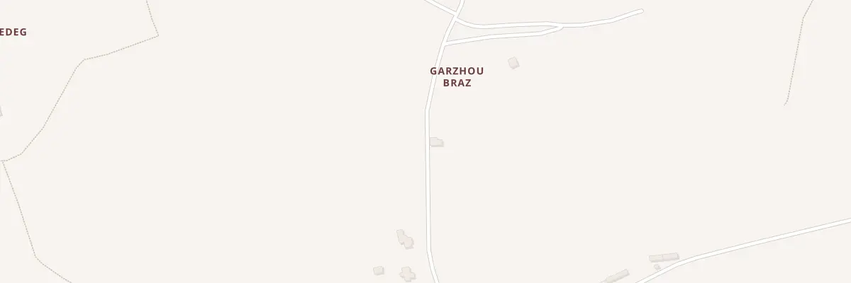 Plan du 2 Garzhou Braz à Plougras