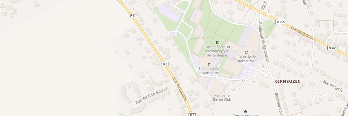 Plan du 188 Rue du Couédic à Quimperlé