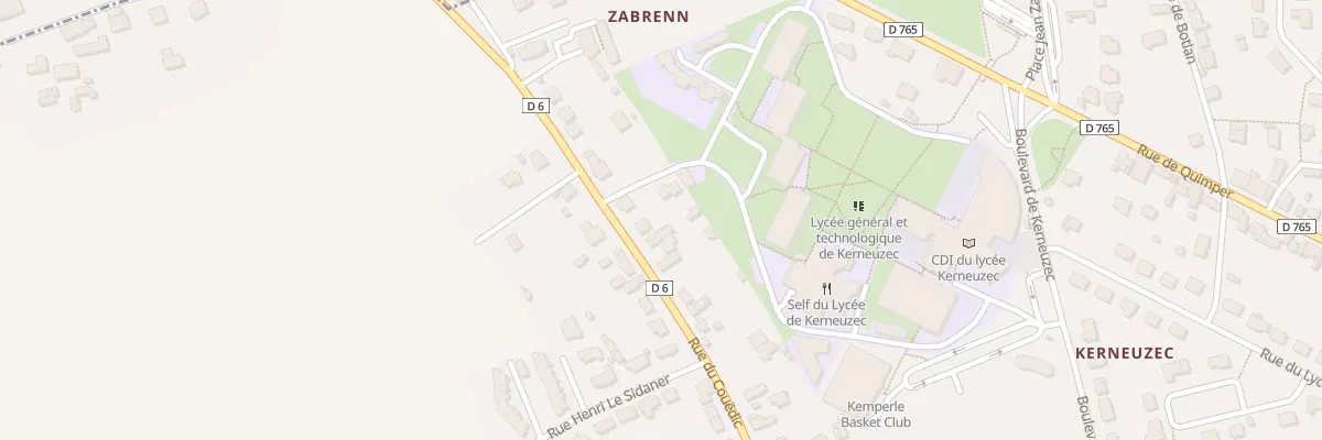 Plan du 194 Rue du Couédic à Quimperlé