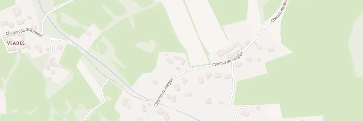 Plan du 13 Che de Kerglet à Trébeurden