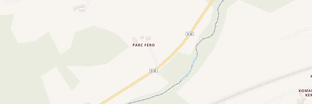 Plan du 21 Rue des Troënes à Plufur