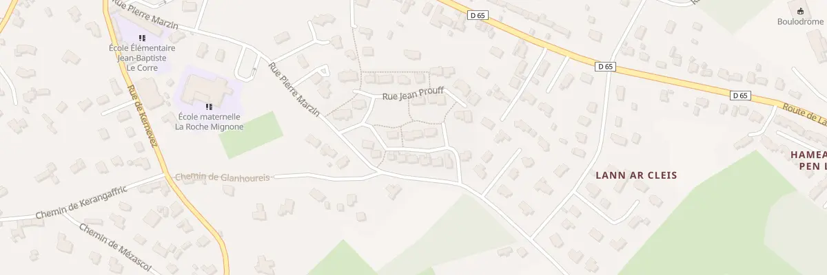 Plan du 7 Rue Jean Libouban à Trébeurden