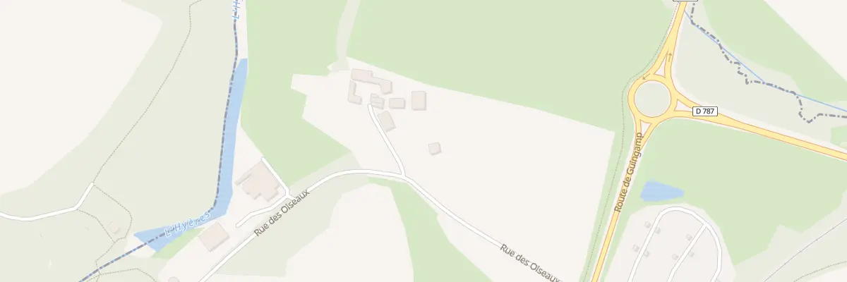 Plan du 5 Stanger à Carhaix-Plouguer