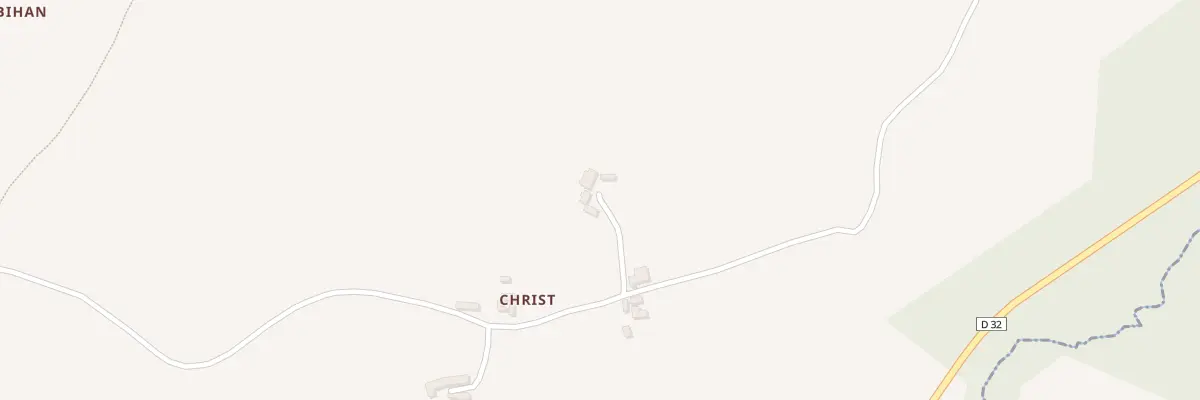 Plan du 5232 Christ à Plufur
