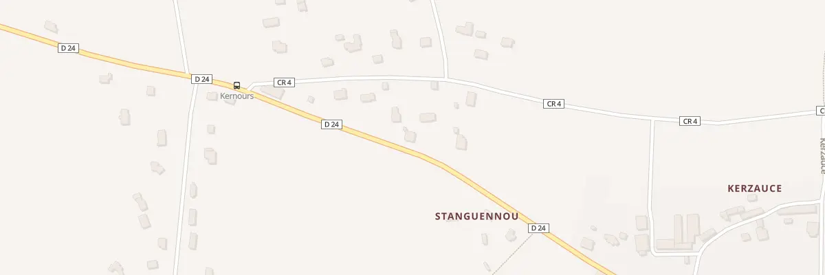 Plan du 747 Stanguennou à Clohars-Carnoët