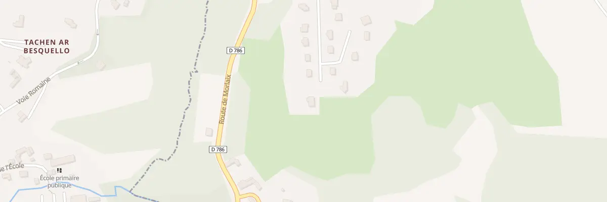 Plan du 20 Lot des Bruyeres à Ploumilliau