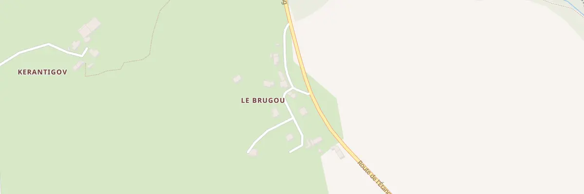 Plan du 97 Le Brugou à Motreff