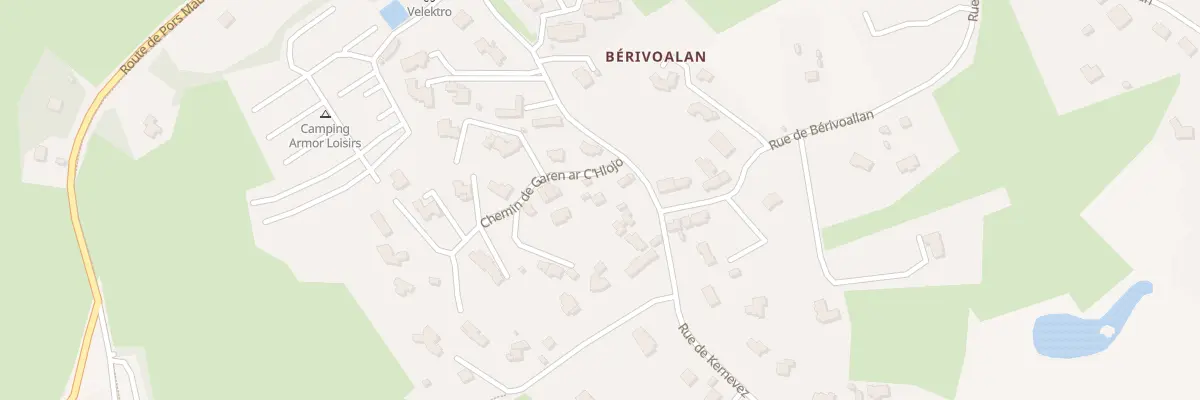 Plan du 5913 Rue de Kernevez à Trébeurden
