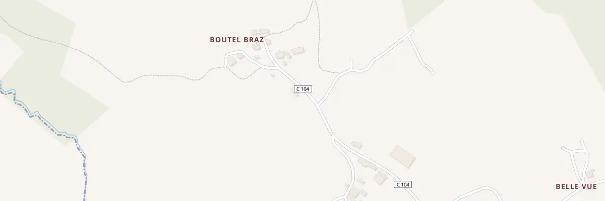 Plan du 5023 Boutel à Lanvénégen