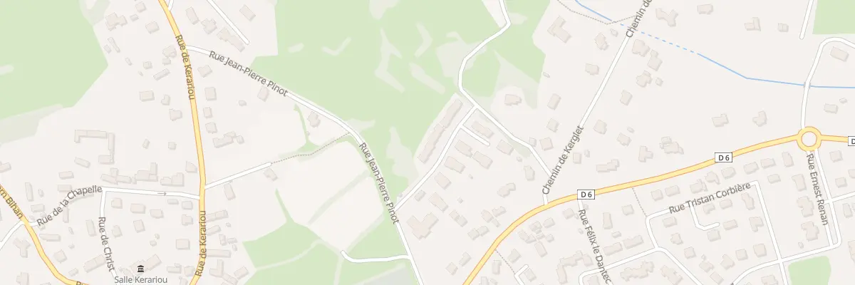 Plan du 9013 Rue Jean-Pierre Pinot à Trébeurden