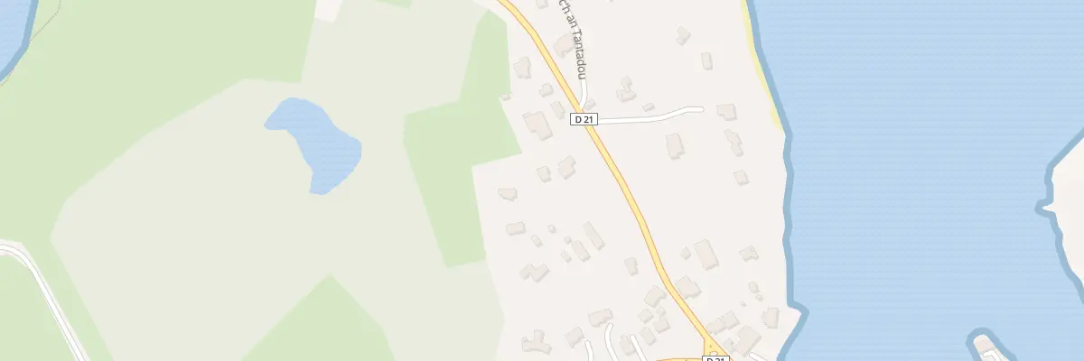 Plan du 7777 Rue de l’Île Grande à Trébeurden
