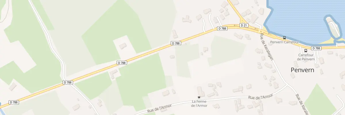 Plan du 68 Cor de Goas Treiz à Trébeurden