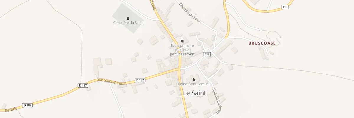 Plan du 5 Rue de l’Ecole au Saint