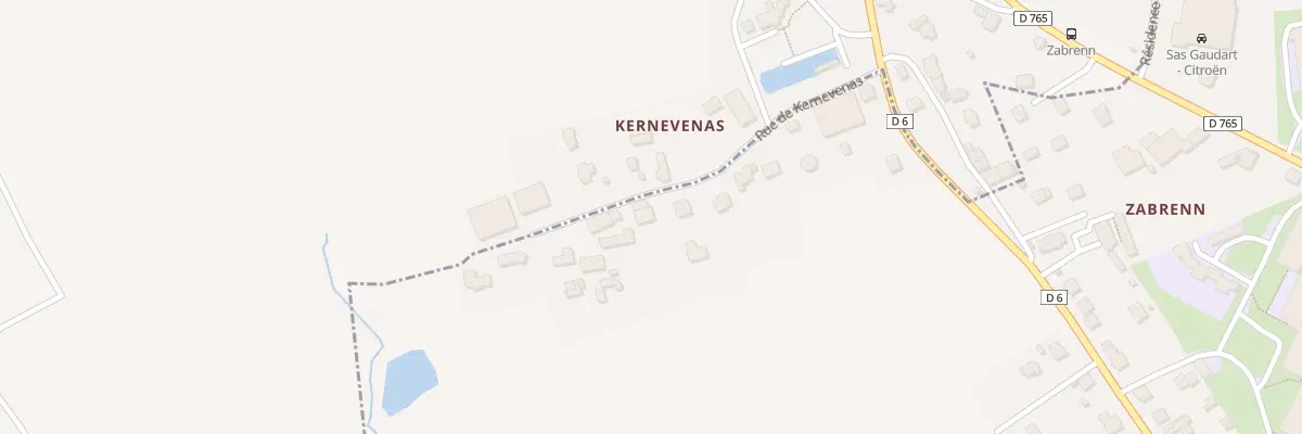 Plan du 15 Rue de Kernevenas à Quimperlé