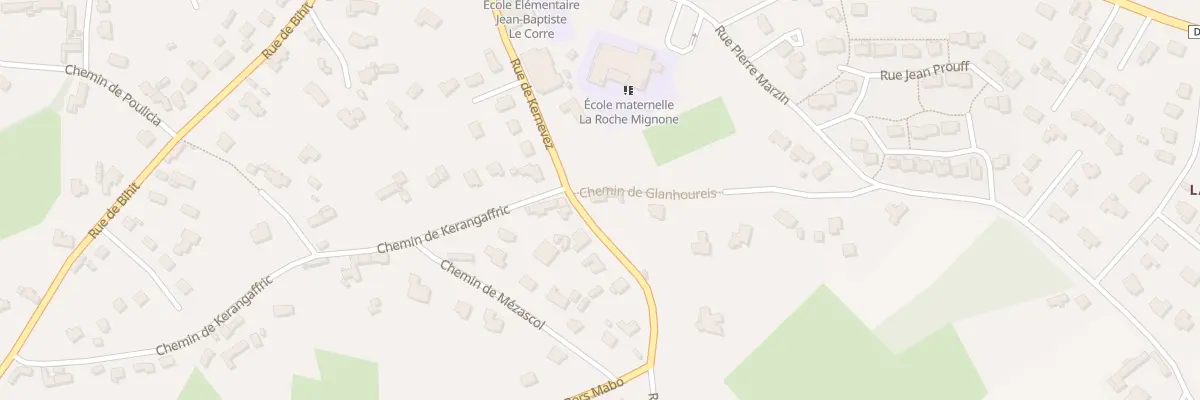 Plan du 7 Rue de Kernevez à Trébeurden