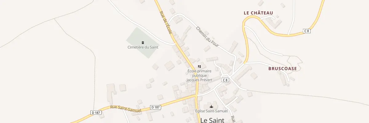 Plan du 17 Rue de l’Ecole au Saint