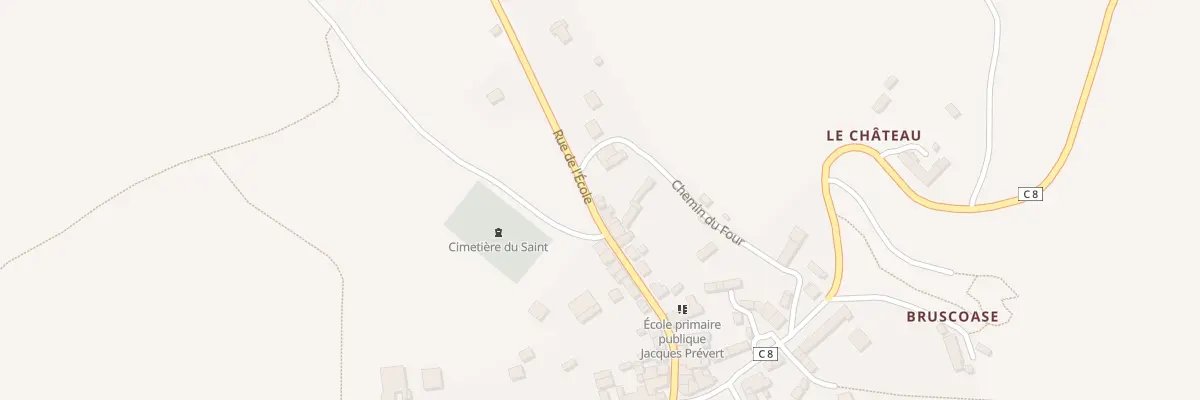 Plan du 24 Rue de l’Ecole au Saint