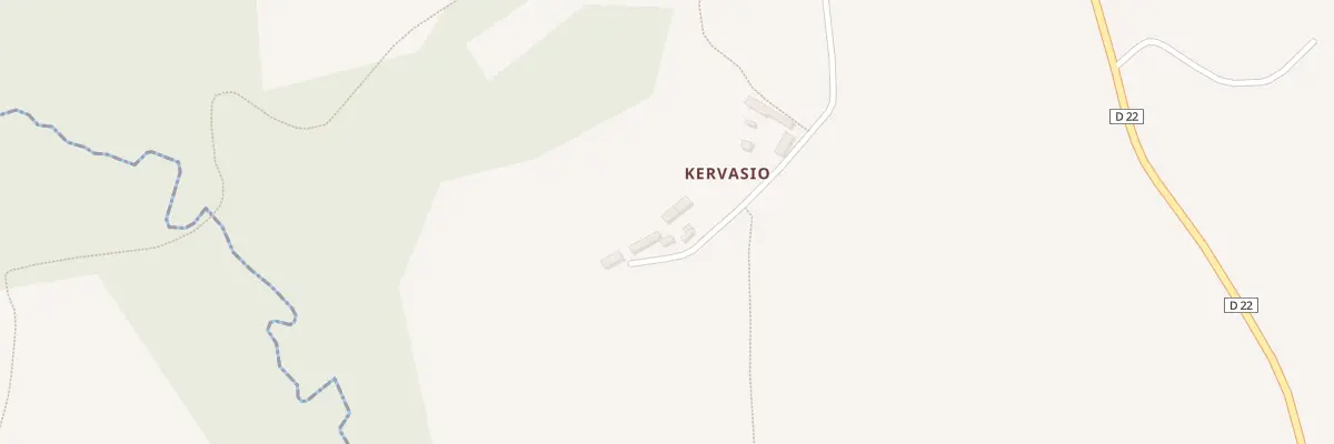 Plan du 4B Kervazio à Tréduder