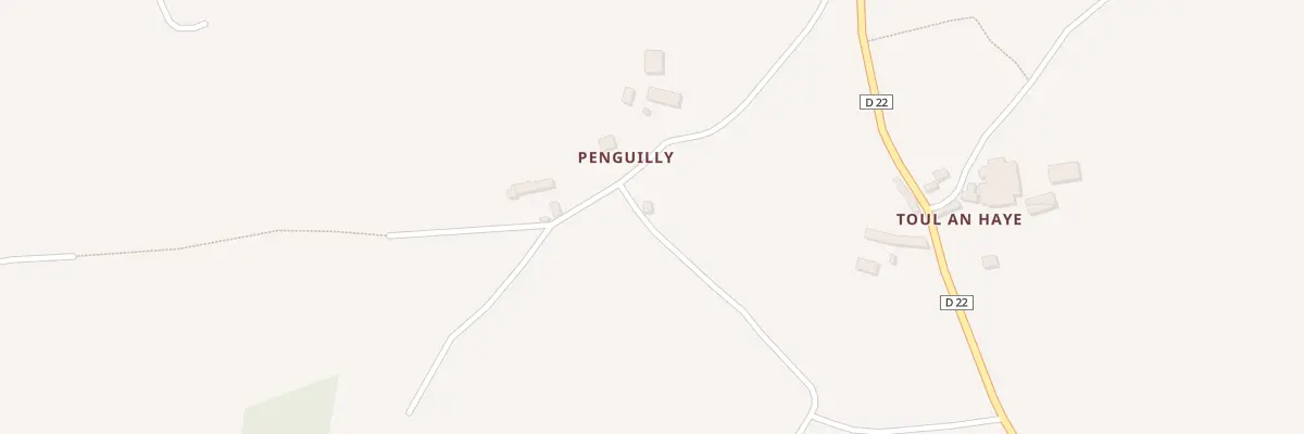 Plan du 5036 Penguily à Tréduder