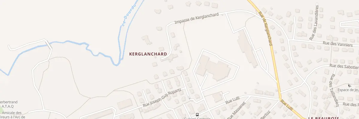Plan du 3B Imp de Kerglanchard à Quimperlé