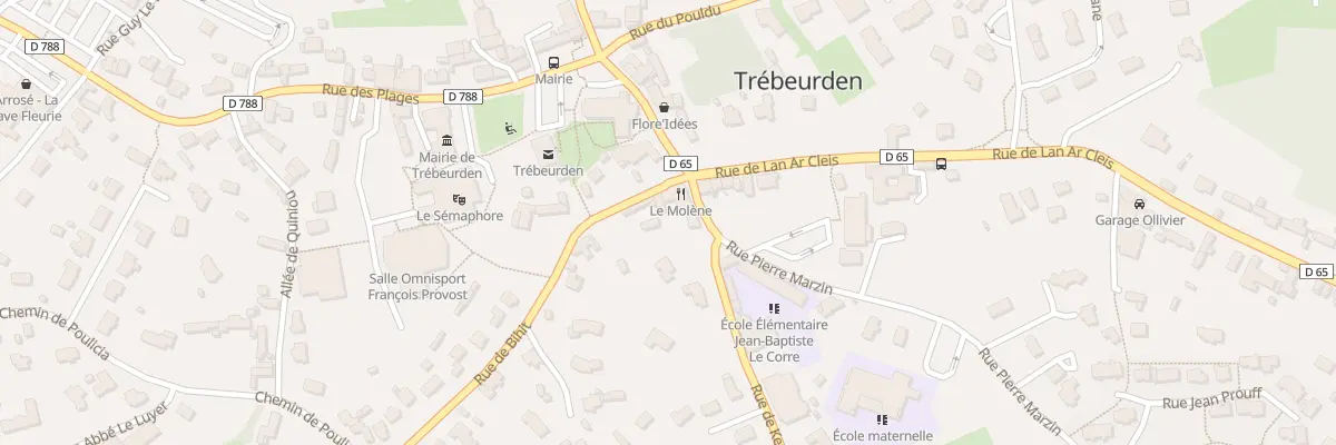 Plan du 1B Rue de Bihit à Trébeurden