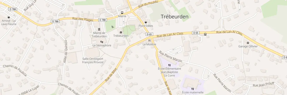 Plan du 3 Rue de Bihit à Trébeurden