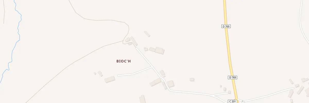 Plan du 5174 Bioche au Saint
