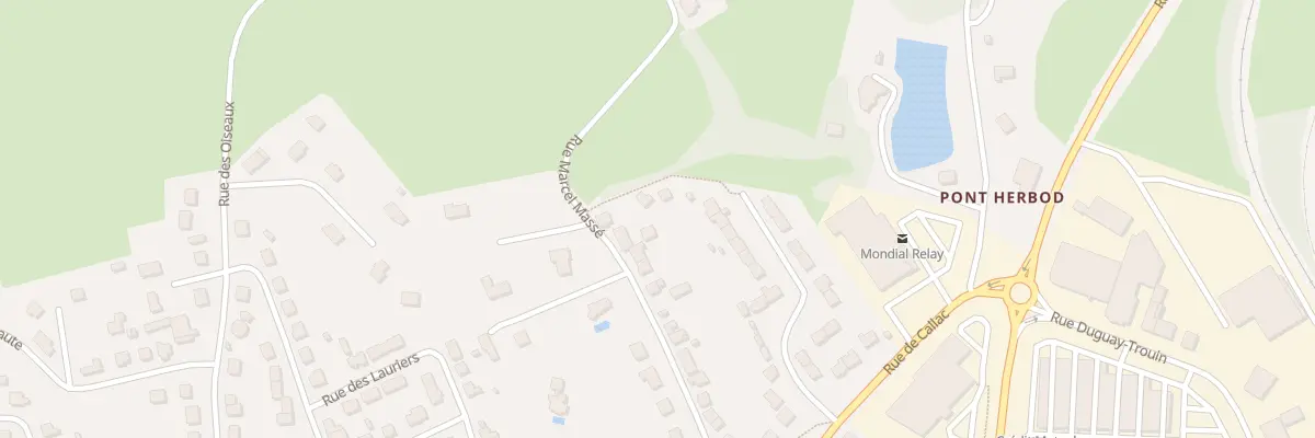 Plan du 30 Rue Marcel Massé à Carhaix-Plouguer