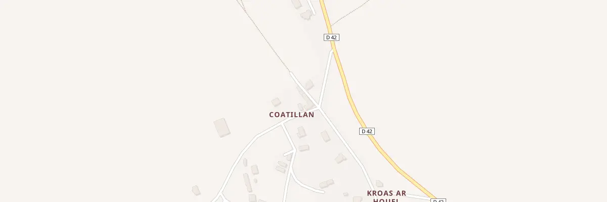Plan du 6 Koatilan à Plougras