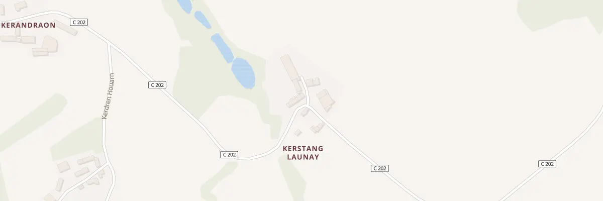 Plan du 7295 Kerstang Launay à Gourin