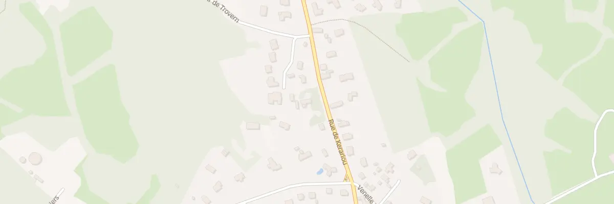 Plan du 59 Rue de Kerariou à Trébeurden