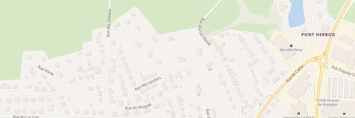 Plan du 11B Rue Marcel Massé à Carhaix-Plouguer