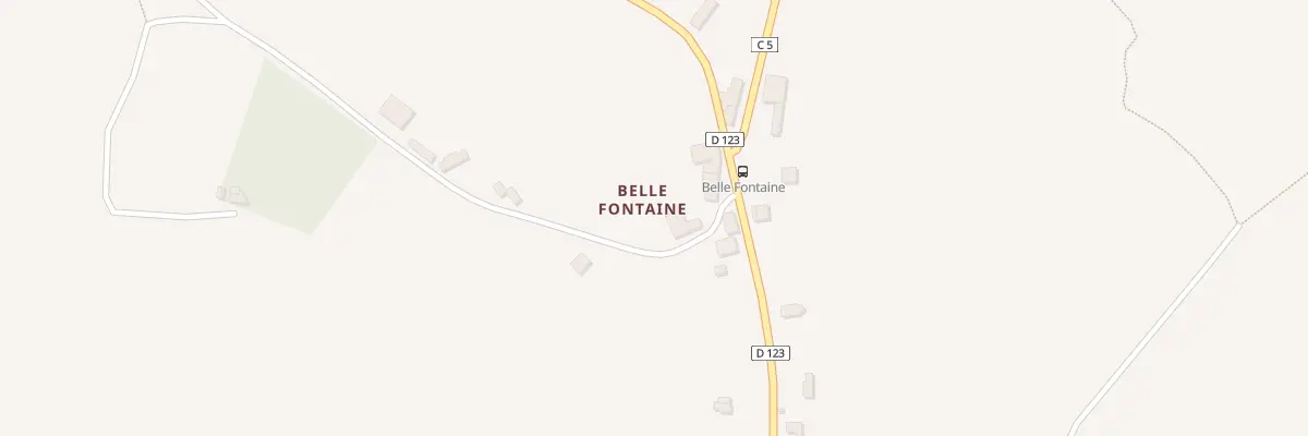 Plan du 6 Belle Fontaine à Querrien