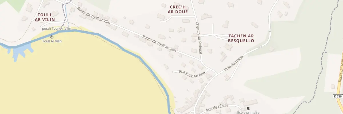 Plan du 30 Toul Ar Vilin à Saint-Michel-en-Grève