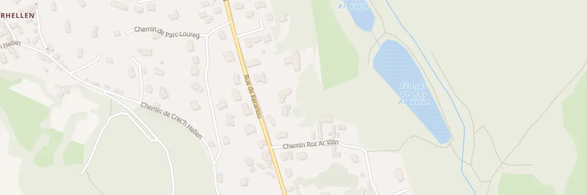 Plan du 94B Rue de Kerariou à Trébeurden
